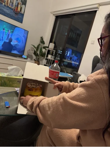 Cake for Yves birthday